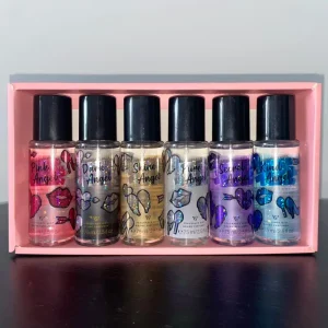 New Arrival Senoritas Set of 6*75ml Body Lotion and Mist Double Fragrance Long Lasting Moisturizing the Skin Women Perfume
