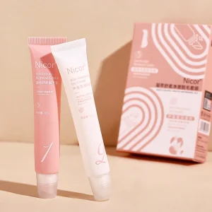 New Coming Nicor Gentle Painless Lip Hair Removal Cream Aloe Moisturize Gel Cream Set