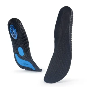 New Design Gel Filled Zoom Pad PORON Shock Absorption PU Boosting Insoles