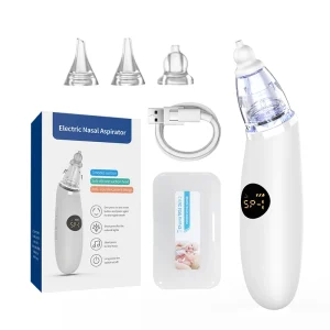 New Electric Nose Cleaner Food Grade Powerful Electric Nose Cleaning Safe Hygienic Vacuum Newborn Nasal Aspirator for Baby