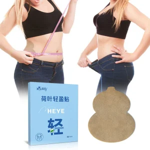 New Style Lotus Leaf Body Slimming Patches Abdomen Waist Leg Chinese Herbal Effective Wonder Quick Diet Slim Patch for the Belly