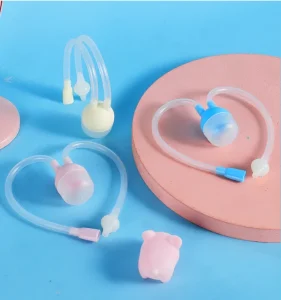Newborn Baby Safety Nose Cleaner Kids Vacuum Suction Nasal Aspirator Set Infants Medicine Dropper Accessories Baby Care