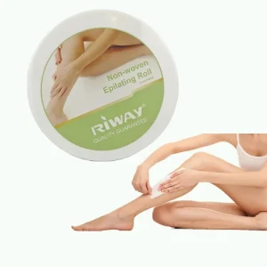 Nonwoven Depilatory Wax Strips Hair Removal Waxing Strips Wax Roll