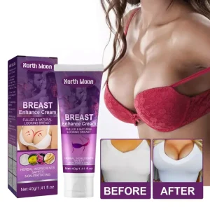 North Moon Natural Vegan Collagen Boobs Up Massage for Tightening Plumping Big Breast Enhancement Cream