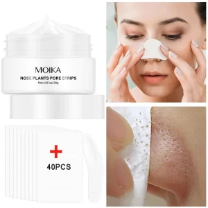 Nose Blackhead Remover Mask Clean Pores Acne Blackheads Nose Sticks Shrink Pores Blackhead Removal Stickers Cream
