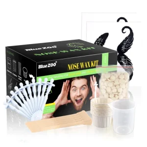 Nose Hair Removal Beeswax Trimmer Wax Beans Cleaning Tool for Men Facial Hair Removal Treatment Set