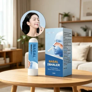 Nose Inhaler Free Breathing Relieve Nasal Congestion Refreshing Mint Aromatherapy Stick Care OEM Factory Direct