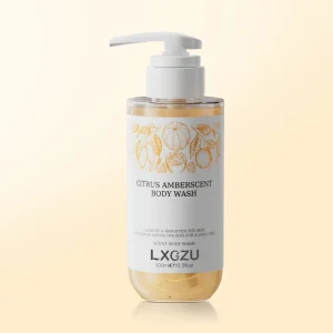 Nourishing Moisturizing Skin Softening Daily Body Care Treatment for Smooth Radiant Silky Skin Citrus Amber Fragrance Body Wash