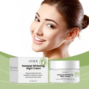 Nourishing Seaweed Night Cream Soft Face Skin Hydrating Moisturizer for Body Nourishing Night Care