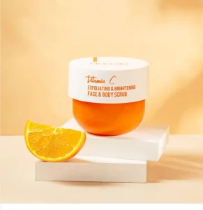 Nourishing Skin Whitening Body Scrub Exfoliating Brightening Vitamin C Face Body Scrub