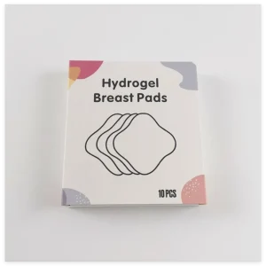 Nursing Nipple Protectors Hydrogel Breast Patches + Leakproof Breast Pads for Breastfeeding
