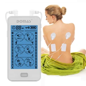ODM Home Use Metal Gift Set Tens Unit Medical Pain Relief Mini Back Massage Therapy Massager with 24 Modes & 20 Levels