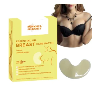 ODM OEM Fomulation Essential Oil Breast Care Patch with Cool Feeling Breast Tight Care Breast Tighten Patch