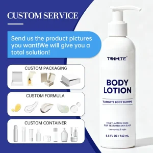 ODM OEM Organic Soothing Muscle Body Lotion Ceramide Niacinamide Body Massage Cream for Evening Use Sleep Moisturizing