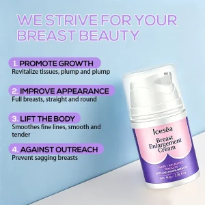 ODM Private Label Breast Enhancement Cream Plump Lifting Firming Prevent Sagging Nourishing Bust Care Bulk Supply