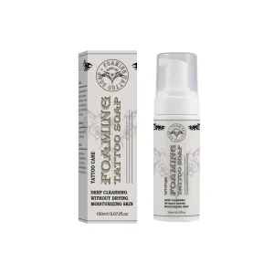 OEM 100% Natural Organic Vegan Tattoo Aftercare Cream Foaming Moisturizer for Body