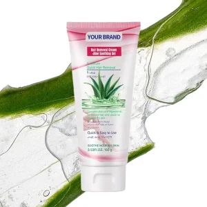 OEM 100g Mineral Hair Removal Cream Painless Fast Removal Underarm Leg Arm Milk Scented Gentle Skin Body Hair Remover Care
