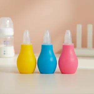 OEM Baby Nasal Aspirator Safe Nose Cleaner for Infants & Toddlers Gentle Nasal Congestion Relief Care Tool 9053