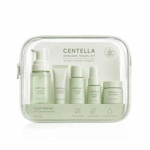 OEM Centella Travel Skin Care Sets Custom Kit Facial De Viaje Mini Skincare Set Soothing Cica Skincare Kit for Travel & Gifting