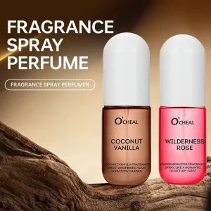 OEM Coconut Vanilla Hair Body Spray Rose Fragrance Women’s Perfume Liquid Lasting Modern Deodorant 50ml for air Fragrance
