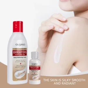 OEM Custom Hydrating Body Lotion Niacinamide Soothing Moisturizing Lightening Whitening Body Lotion
