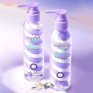 OEM Custom Logo Easy Absorb Vanilla Marshmallow Body Lotion Whitening Brightening Moisturizing Body Cream Lotion 200ml
