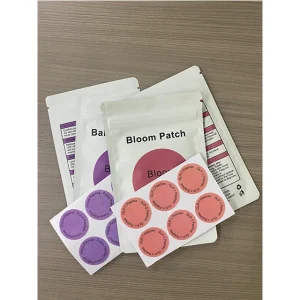 OEM Customized Design Eco Friendly Convenient Body Assistive Care Bloom Patch Herbal Essential Oil Patch for Adult Non woven