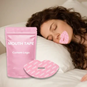 OEM Customized Residue-Free Medical Grade Cotton/rayon Anti-Snoring Mouth Tape Easy to Remove Sleep Mouth Tape for Snorers