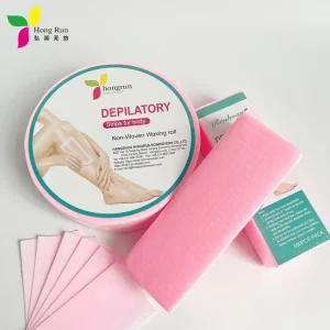 OEM Disposable Wax Strips for Body Hair Removal Non Woven Fabric Depilatory Waxing Paper From Wholesaler