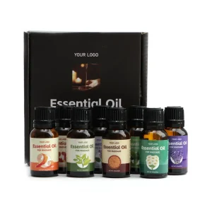 OEM Essential Oils Gift Sets 100% Pure Natural Organic Rose Lavender Fragrance Blends Oil for Massage Aromatherapy Candle Making