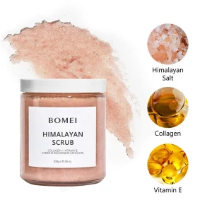 OEM Exfoliating Body Scrub Deep Cleansing Moisturizing Smoothing Gentle Exfoliator Remove Dead Skin for Soft Smooth Skin Care