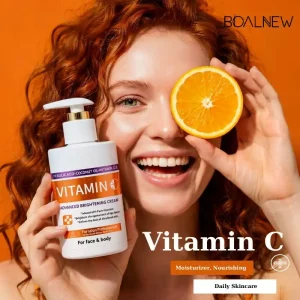 OEM Factory Turmeric Vitamin C Retinol Natural Organic Whitening Brightening Tanning Lotion Moisturizing Hydrating Body Lotion