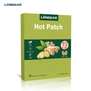OEM Ginger Patch for Office Workers With Targeted Relief for Back Pain