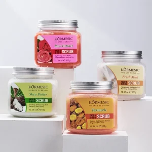 OEM KORMESIC Face&Body Scrub Reduce Dark Spot Dullness Brightens Skin