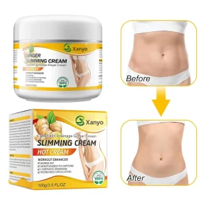 OEM Label Ginger Slimming Gel Fat Burning Herbal Body Weight Loss Slimming Cream for Cellulite Soothing Relaxing Tightening