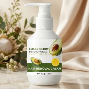 OEM Lucky Berry 100g Shaving Cream Depilatory Hair Removal Cream for Body and Facial Hair Removal