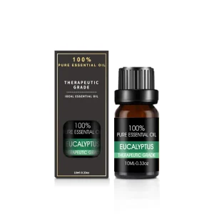OEM ODM 100% Pure Natural Eucalyptus Essential Oil 0.33oz Premium Therapeutic Grade Aromatherapy Use with Carrier Oil