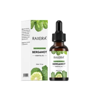 OEM ODM 30ml Pure Natural Bergamot Essential Oil Aromatherapy Massage Oil Skin Care Bulk Perfumes Bergamot Essential Oil