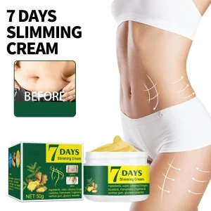 OEM ODM Body Slim Gel Fat Burning Hot Belly Cream Firming Waist Shaping Ginger Vitamin C Infused Weight Loss Cream