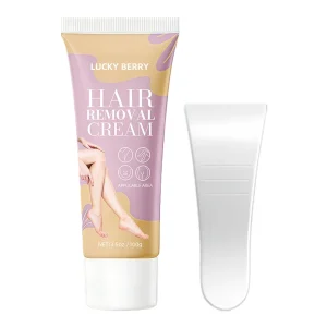 OEM ODM Custom Branded Herbal Hair Removal Cream for Private Label Fast Acting Face Depilatory Cream