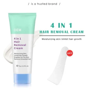 OEM & ODM Custom Depilatory Cream, Direct From Factory, Hydrating, Calming, Mature Formula, Full Body Hair Removal Cream