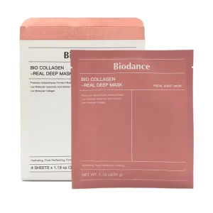 OEM ODM Customized Bio collagen Gel Mask 4pcs box Real Deep Nourishing Mask Moisturizing Anti wrinkle Firming Facial Care