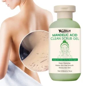 OEM ODM Deeply Cleansing Gentle Body Scrub Gel Effective Exfoliation to Unclog Pores and Moisturize
