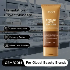 OEM ODM Exfoliating Body Scrub Manufacturer Private Label Plant Based Body Scrub Supplier