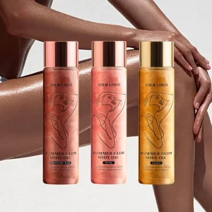 OEM ODM Factory Perfume Bronze SPF Private Label Shimmer Body Oil