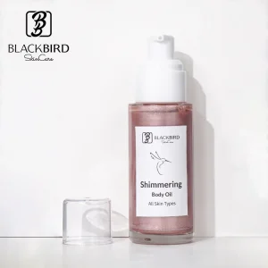 OEM ODM Glow Natural Shimmer Glitter Body Oil Private Label Rose Gold Shimmering Body Oil Spray