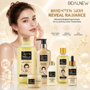 OEM ODM Glutathione Collagen Skincare Set Brighten & Whiten Repair & Anti Age Women All Skin Types Skincare Set