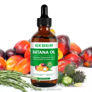 OEM ODM Herbal Batana Oil Moisturizing Hair Essential Oil for Stimulates Hair Growth Unisex Hair Oil