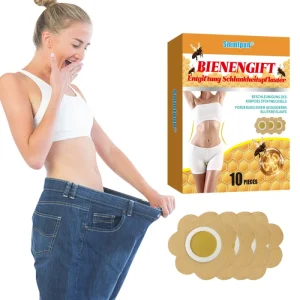 OEM ODM Herbal Bee Venom Detox Slimming Patch MIAOSANSHU for Gentle Body Wellness All Skin Types Convenient Use
