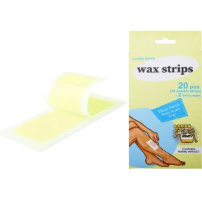 OEM ODM Intense Face Body Arms Legs Chest Back Bikini Ready to Use Paper Honey Wax Strips for Hair Removal